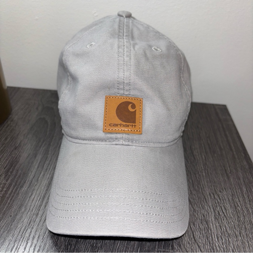 Carhartt Unisex‎ Fall 2021 100% Cotton Washed Asphalt Canvas Cap One Size